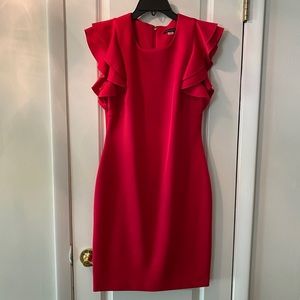 COPY - NWOT Tommy Hilfiger Red/hot pink sheath  …